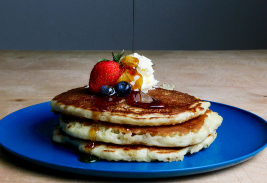 Plate of pancakes